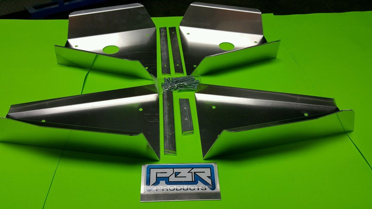 20102015 POLARIS RANGER 800 XP FRONT and REAR ALUMINUM AARM GUARDS S