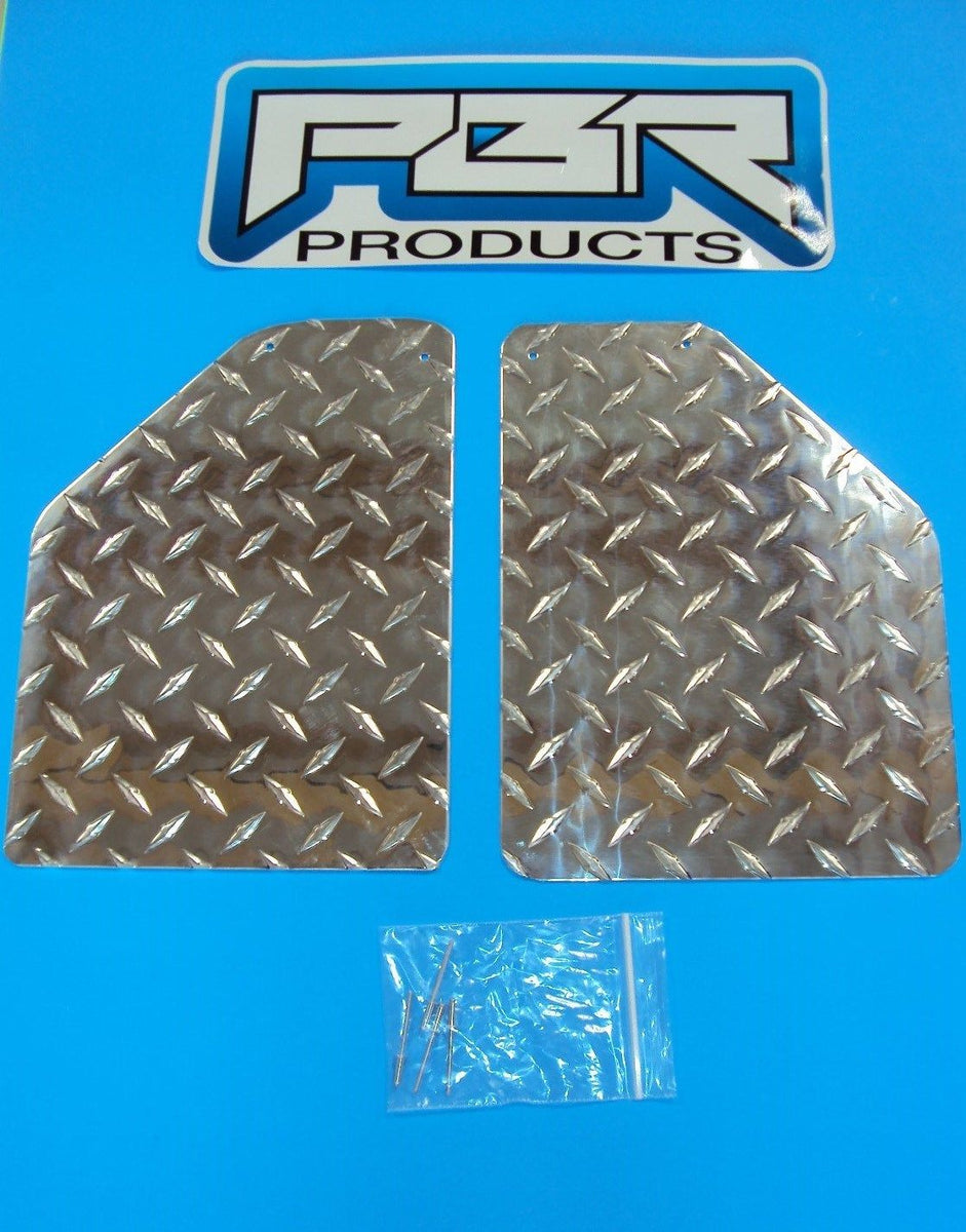 Club Car DS Golf Cart Diamond Plate Mud flaps Easy install PBR Products