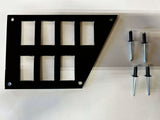 2022 - 2026 Pioneer 1000, 7 switch dash plate