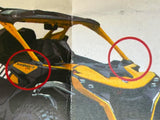 A Pillar LED Light Pod Mounting Brackets for Can Am Maverick R/Max All 2024-2025 2026 up