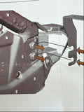 A Pillar LED Light Pod Mounting Brackets for Can Am Maverick R/Max All 2024-2025 2026 up