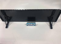 PBR Products compatibel with Pit Boss folding shelf for Pit Boss Lockhart - Black Diamond Plate