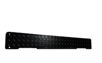 Yamaha G2-G9 Golf Cart Diamond Plate Aluminum Kick panel plate Custom - BLACK