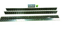Rocker Panel & Kick panel for Club Car Golf Cart DS 82-Up Diamond Plate SILVER