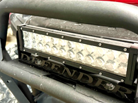 Can Am Defender Bumper Mount Light Bar Assembly w/ 13" light bar