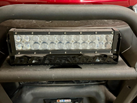 Can Am Defender Bumper Mount Light Bar Assembly w/ 13" light bar