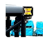 Rear Pillar Roll Cage Bar LED Light Pod Mounts For CFMOTO UForce 1000/XL 2019-UP