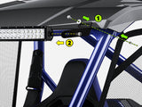 Roof 42'' LED Light Bar Mounting Brackets FOR 19-25 Honda Talon 1000X 1000R 1000X-4 1000R-4 1000RS