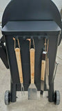 BBQ Grill Pellet Smoker Utensil Accessory Holder, Fits most Pit Boss and Traeger Models