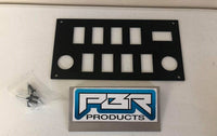 Honda pioneer 1000 8 switch 2 power acc and 1 horn winch blinker dash plate