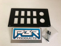 Honda pioneer 1000 4 over 4 (8) switch holes dash plate bracket 2 power outlet Holes