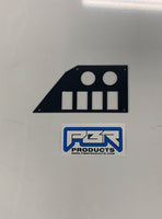 Honda Pioneer 500 Dash Plate Switch Panel 4 Switch 2 Outlet Accessory Holes