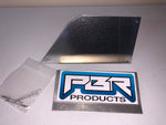 Honda Pioneer 500 Dash Silver Aluminum Blank Radio Ram Mount Switches GPS