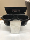 POLARIS RANGER CREW 2018 and UP BLACK Back Seat JUMBO CUP HOLDERS