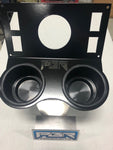 PBR Products fits Honda Pioneer 1000 Cup Holder 3" Boss SQUARE / Rockford Fosgate SQUARE radio