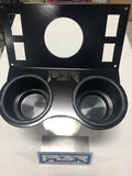 PBR Products fits Honda Pioneer 1000 Cup Holder 3" Boss SQUARE / Rockford Fosgate SQUARE radio