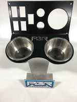 PBR Products fits Honda Pioneer 5 Switch 2 Outlet Holes 3" radio hole STAINLESS Edition