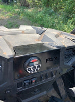 Polaris RZR 1000 & 1000 Turbo Dash 3" Radio Hole Aluminum Boss Radio 2019 & Up