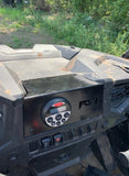 Polaris RZR 1000 & 1000 Turbo Dash 3" Radio Hole Aluminum Boss Radio 2019 & Up