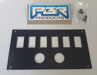 Honda pioneer 1000 six switch holes dash plate.bracket 2 power outlet. Holes