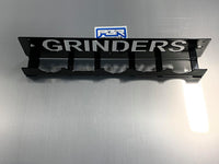 PBR Products 4 1/2" Angle Grinder Holder - Storage Rack - DeWalt Milwaukee Makita 1/8" steel Made in USA