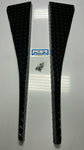 JEEP wrangler TJ black DIAMOND PLATE FENDER TOPS WITH large 1.5 inch BEND.