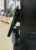 Pit Boss Tailgater 340 Folding Grill Shelf - Diamond Plate Powdered Black