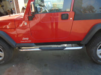 LJ Jeep Unlimited Wrangler 2004-06 3 1/8" Rocker Panel BLACK