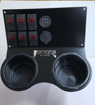 Honda Pioneer RAM MOUNT 1000 6 switches 2 outlet cup holder RED switches