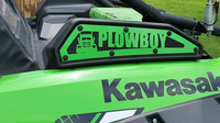 PBR Products Kawasaki KRX 1000 Frog Skin / Air intake Covers - Black