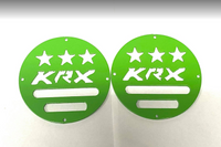 PBR Products Kawasaki KRX 1000 Floor Drains - Made in USA - Kawasaki Green