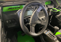 Kawasaki KRX 1000 Dash Panels- dash trim plate  - Kawasaki Green