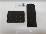 Ezgo TXT 1994-2012 Golf Cart BLACK Pedal Cover Set Brake and Gas Pedal Custom