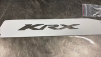 Kawasaki KRX 1000 Dash Panels- dash trim plate  - White