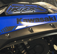 PBR Products Kawasaki KRX 1000 Frog Skin / Air intake Covers - Blue