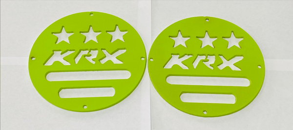 PBR Products Kawasaki KRX 1000 Floor Drains - Made in USA - Trail Edition YELLOW