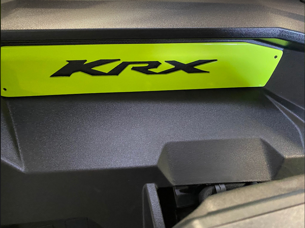 Kawasaki KRX 1000 Dash Panels- dash trim plate  - Trail Edition YELLOW
