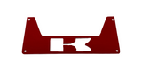 PBR Products Kawasaki KRX 1000 Cubby Dash Plate - Red