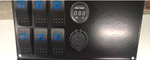 PBR Products fits Honda Pioneer RAM MOUNT 1000 6 switches 2 outlet dash plate
