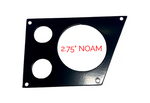 2022 and up Honda Pioneer 1000 Dash Plate w/ 2 outlet holes and 2.75" NOAM