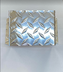 Trailer Aid Plus / 55 Holder made of 0.063 Aluminum Diamond Plate