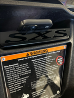 2022 Honda Pioneer 1000 1000-5 Cubby dash plate - BLACK