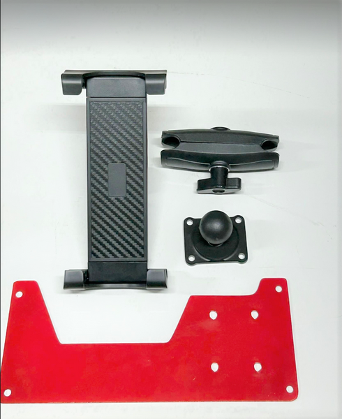 Kawasaki KRX & KRX4 1000 Adjustable Phone Iphone Galaxy Tablet Mount - RED