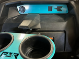 PBR Products Kawasaki KRX 1000 Cubby Dash Plate AND Dash Plates - Teal Sport