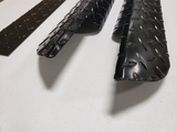EZGO Golf Cart Rocker Panel covers & Kick 2014 - 18 TXT BLACK