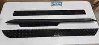 EZGO Golf Cart Rocker Panel covers & Kick 2014 - 18 TXT BLACK