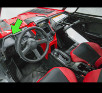 Honda Talon 1000 Driver Side Switch Plate 3 Switch Voltmeter,USB, Winch MORE - Part#TL3BOB