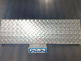 PBR Products Diamond Plate 8" Folding Shelf for Pit Boss 820D Pellet Grill - SILVER