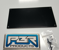 Honda Pioneer 1000 Dash Center Blank Alum Cover Mounting Gauges GPS switch BLACK
