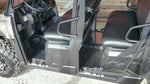 Polaris Ranger 570 Mid Size Crew Cab Floor Boards Mats 2014 up Diamond plate Alum. BLACK